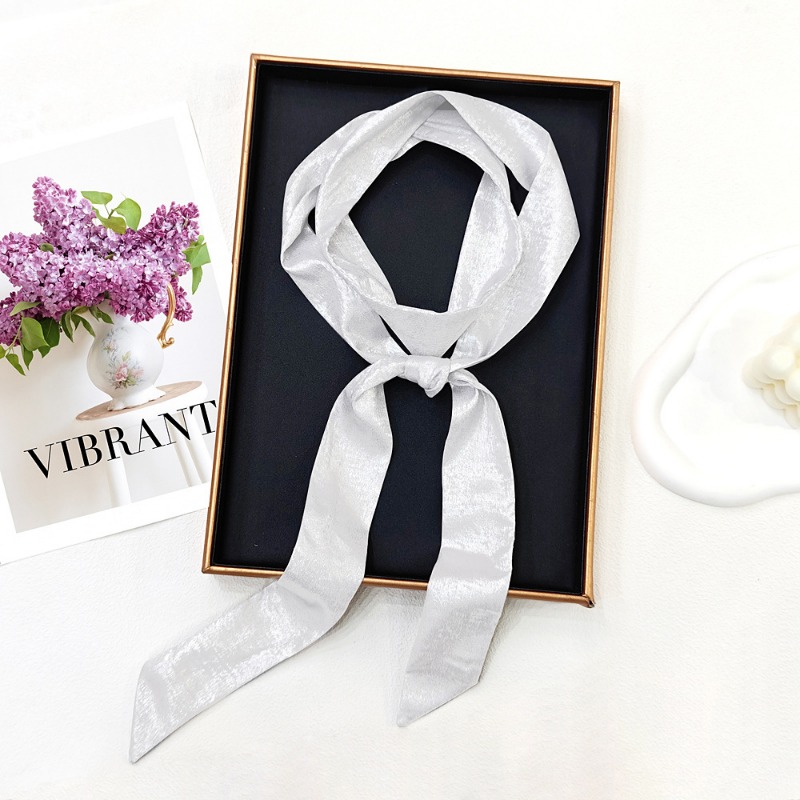 여성용 반짝이는 스키니 스카프 다기능 헤어밴드 넥타이  - Women Fashion Necktie 리뷰 및 가격