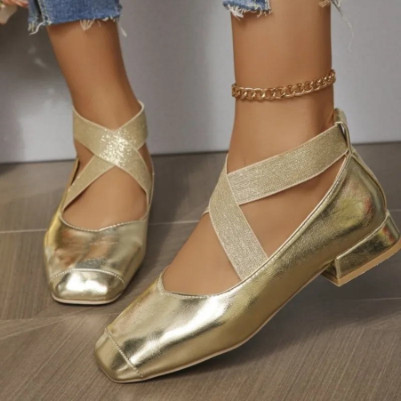 여성 신발 패션 스퀘어 발가락 디자이너 신발 편안한 부 - Women'S Fashion Shoes 리뷰 및 가격
