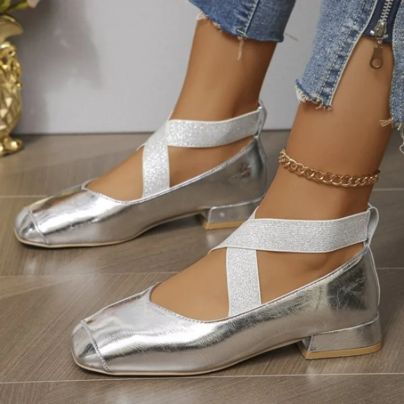 여성 신발 패션 스퀘어 발가락 디자이너 신발 편안한 부 - Women'S Fashion Shoes 리뷰 및 가격