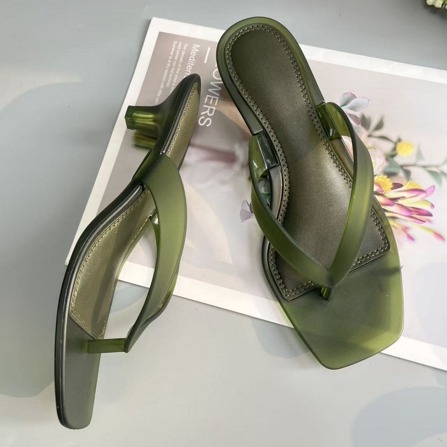 한국 무광택 올리브 그린 PVC  thong 샌들 여성 - Women'S Fashion Korea 리뷰 및 가격