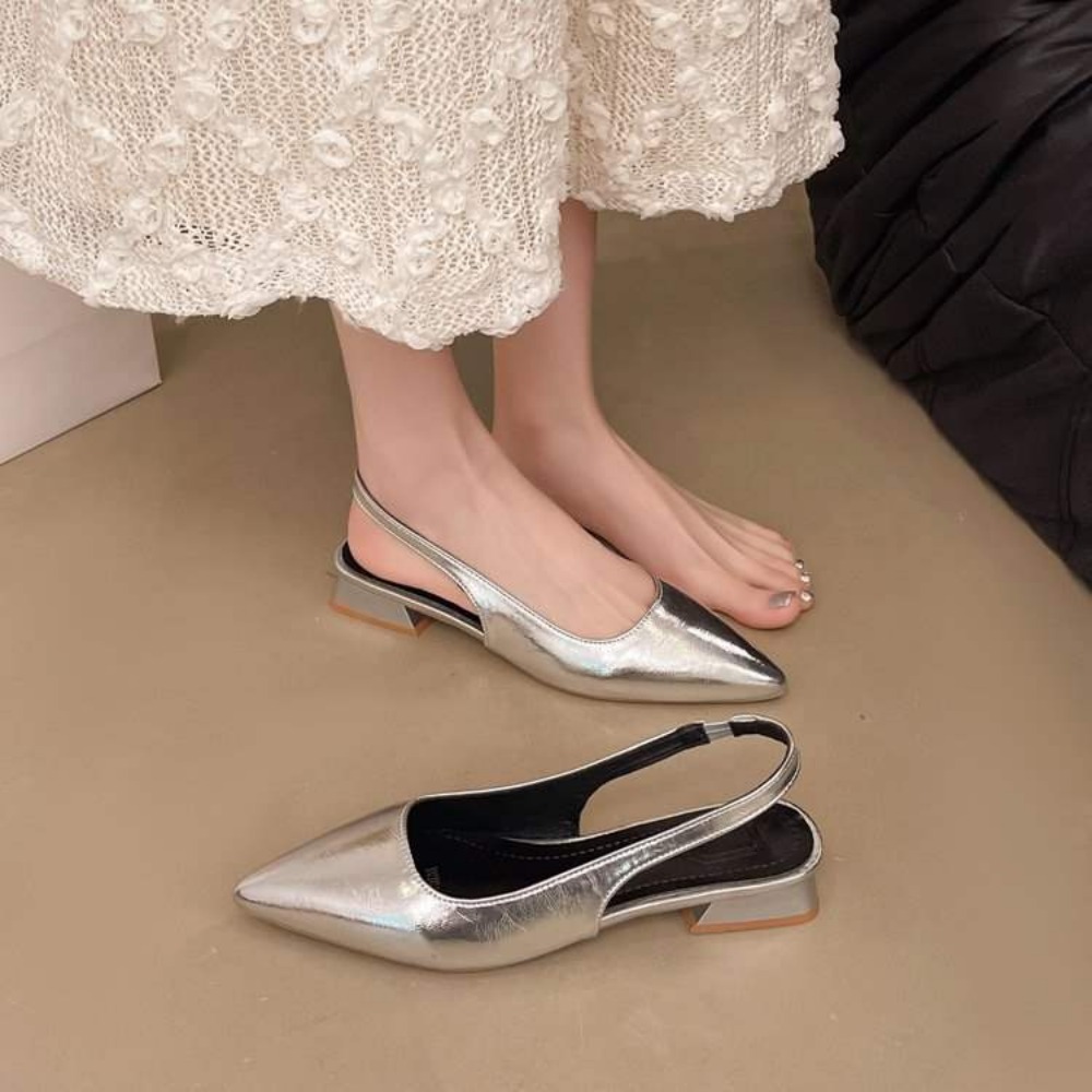 여름 신상 패션 야외 활동용 다용도 포인티드 토 로우힐 - Women'S Fashion Shoes 리뷰 및 가격